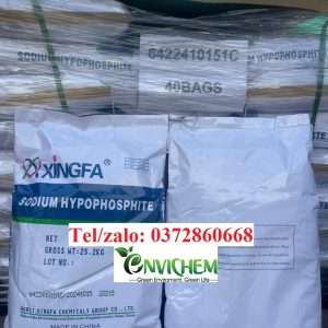 Natri hypophosphite, Natri phosphinate, acid hypophosphorous, NaH2PO2, Trung Quốc, 25kg/bao