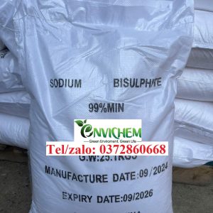 Sodium hydrogen sulfite, Natri bisulfit NaHSO3 , Trung Quốc, 25kg/bao